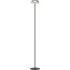 Goldlux Trypolis stojaca lampa 1x2 W čierna-priehľadná 329929