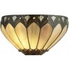 Tiffany svietidlo nástenné PEARL BEIGE