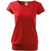 MALFINI Dámske tričko City - Červená | XL