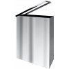 Sapho Hranatý odpadkový koš závesný 25 l brúsená nerez SPH XP006