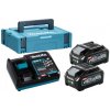 MAKITA SADA 2xAKU BL4040 A NABÍJAČKA DC40RA MAKPAC (191J97-1)