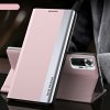 Knižkové puzdro Ultra-thin na Xiaomi Redmi Note 10/10S - Ružová