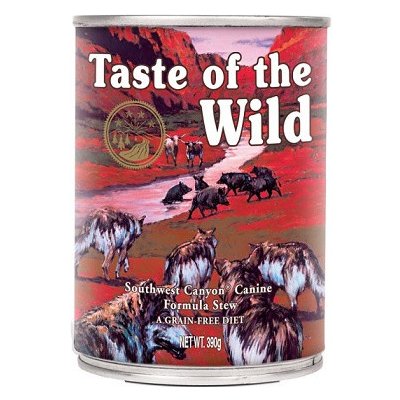 Taste of the Wild Dog konzerva Southwest Canyon 390 g