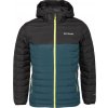 Pánska zimná bunda Columbia, POWDER LITE HOODED JACKET tmavo zelená,čierna,biela L
