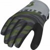 SCOTT glove 350 DIRT KIDS - 2022, green tan, S