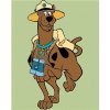 Scooby ranger (Scooby Doo), 40 × 50 cm, bez rámu a bez napnutého plátna 6063980