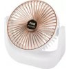 CB Elektro Stolný ventilátor s Li-Ion akumulátorom, nabíjanie USB (HADEX)