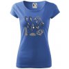 Horolezecké karabíny - Dámske tričko Pure - XL ( Svetlomodrá )