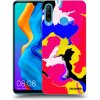 Picasee silikónový čierny obal pre Huawei P30 Lite - Watercolor