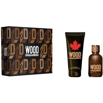 Dsquared2 Wood Pour Homme SET: EDT 100 ml + Sprchovací gél 150 ml