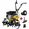 Benzínový kultivátor TEXAS Lilli 535TG Dual-Shaft s příslušenstvím (TEXAS Lilli 535TG set)
