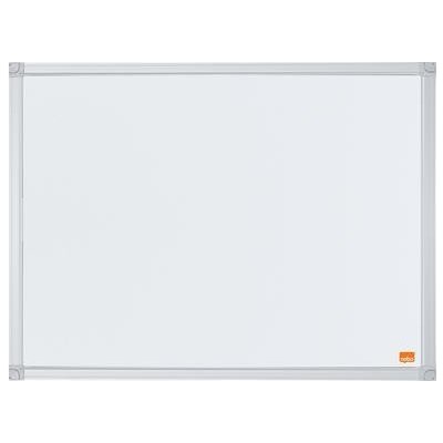Biela tabuľa, magnetická, smaltovaná, hliníkový rám, 60x45 cm, NOBO "Essential"