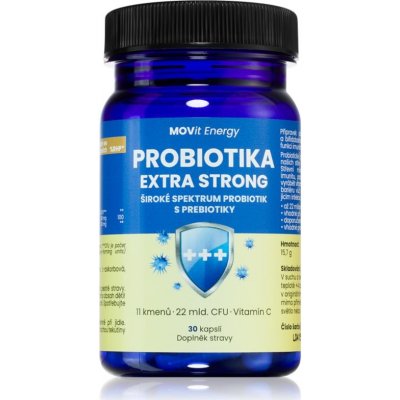 Movit Energy Probiotiká EXTRA STRONG kapsuly s probiotikami 30 cps