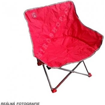 Coleman Kick-back chair (Red) Červená kempinková židle