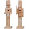 VIANOČNÉ FIGÚRKY LUSKÁČIK DREVENÝ NA PODSTAVCI SÚPRAVA 2 ks