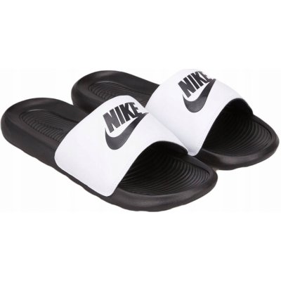 Nike Victori One Men's Slide White Black Bielo čierna