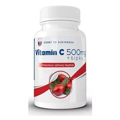 Dobré z SK Vitamín C 500 mg + šípky 100 ks