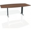 Rokovací stôl Flex, 200x75,5x110 cm, orech/kov