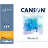 Canson Montval Skicák v lepenej väzbe 24 x 32 cm, CP, 300 g, 12 listov