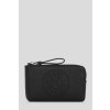 TAŠKA KARL LAGERFELD K/CIRCLE KEYRING POUCH PERF BLACK