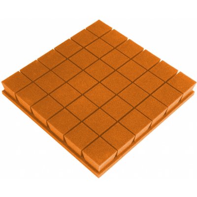 Mega Acoustic PA-PM-KOSTKA7-O-50x50x7 Orange