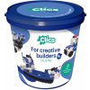 Clics Toys CLICS Bricks Bucket 8v1, 135 ks Police