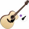 Takamine GLN12E Basic SET Natural Satin Elektroakustická gitara Jumbo
