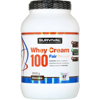 Survival Whey Cream 100 Fair Power 2000 g