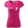 Handball sport Pure tričko Purpurová