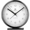 Dizajnové stolné hodiny-budík JA7080G Lowell 12cm (8008457086372)