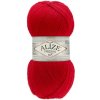 Alize Superlana Tig 56 červená