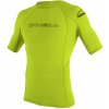 O'Neill Basic Skins S/S Rash Guard lime