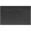 Rea BAZALT LONG BLACK OBDĹŽNIKOVÁ SPRCHOVÁ VANIČKA 80x100, čierna REA-K3323