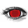 Lucifer Crazy šošovky - nedioptrické - RED MESH R mini sclera (2 šošovky)