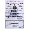 Etické aspekty v pojišťovnictví - Marjanko Zbyněk