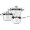Florina Sada nerezových hrnců STARK 5ks