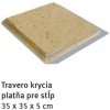 Semmelrock Bradstone Travero - krycia platňa stĺp 35x35x5cm