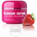 Silcare Base One gél na nechty Clear strawberry pink 15 g