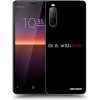 Picasee silikónový čierny obal pre Sony Xperia 10 II - Do it. With love.