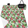 Pikniková deka 300x200 cm SPRINGOS PM021 – rastliny