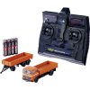 Carson Modellsport 500504159 MB 1620 Plane mit Anhänger 1:87 RC model auta elektrický kamión vr. akumulátorov, nabíjačky a batérie ovládača; 500504159