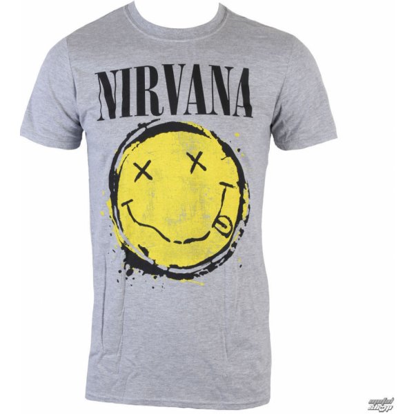 Plastic Head tričko metal Nirvana Smiley Splat sivé od 23 € - Heureka.sk