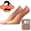 Lady B Nylon 20 Den Silonové ponožky - 2 páry BM000000615800100571 beige UNI