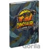 Baagl A4 Dinosaurs World modrá