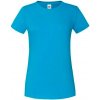 Blue Iconic women's t-shirt in combed cotton Fruit of the Loom svetlomodrá XL Fruit of the Loom 5904882131744