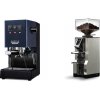 Gaggia Classic E24, blue + Eureka Mignon Libra, CR chrome