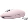 Trust Seron Slim/Kancelářská/Optická/3 200 DPI/USB+BT/Růžová 26206