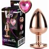 Dream Toys Gleaming Love Plug Rose Gold Small