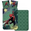 Posteľné obliečky Spiderman green - do postieľky