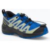 Detské turistické topánky Salomon XA PRO V8 WP nautical blue/black/sharp green